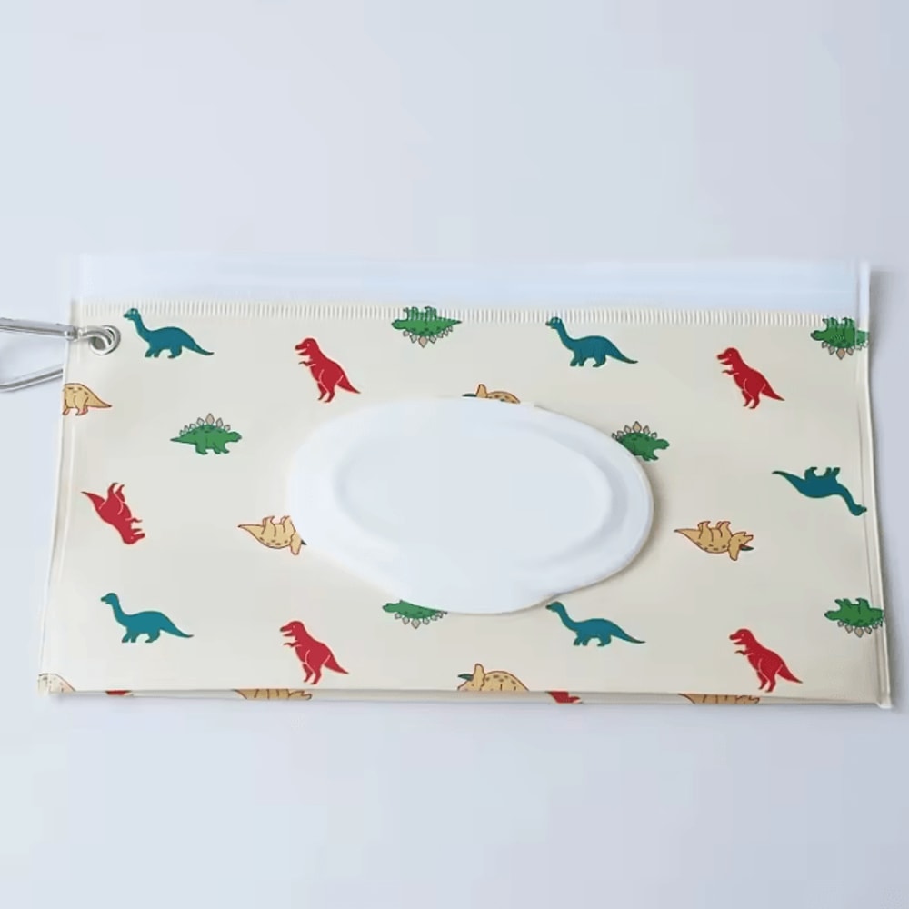 Portable SnapStrap Baby Wipes Bag With Flip Cover For Easy OntheGo Access 7