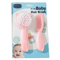 2PCS Gentle Baby Hair Brush Comb Set For Safe Newborn Grooming 5