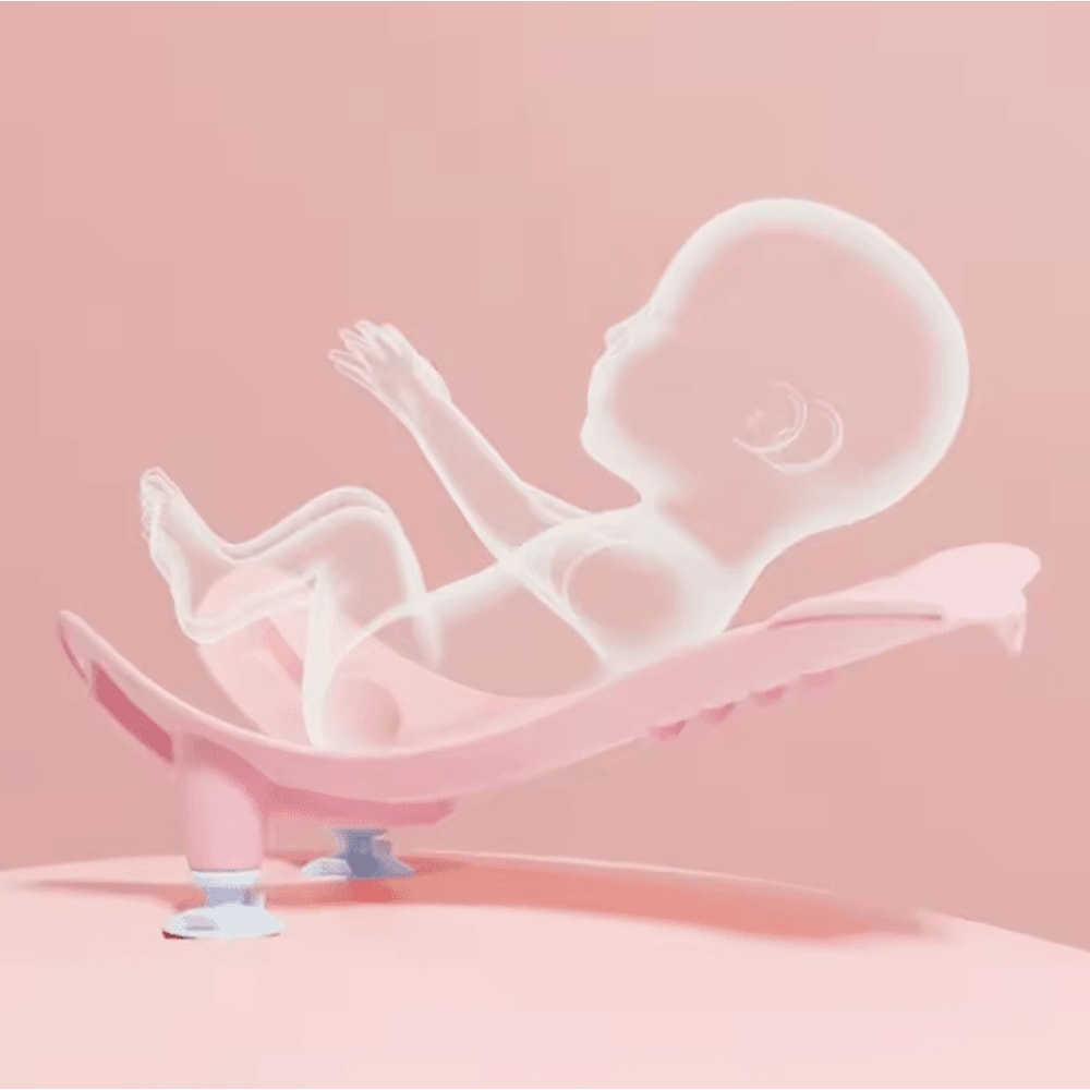 Ergonomic Baby Butt Washing Basin For Safe Gentle Newborn Cleaning 1