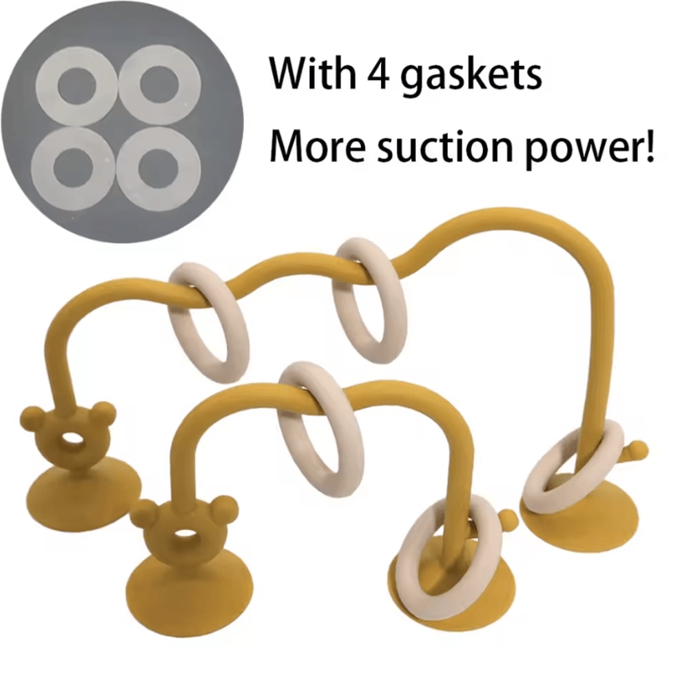 Colorful Montessori Silicone Bead Toy For Sensory Learning Early Development 4