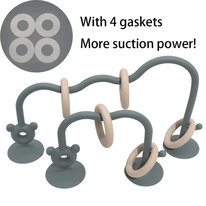 Colorful Montessori Silicone Bead Toy For Sensory Learning Early Development 5