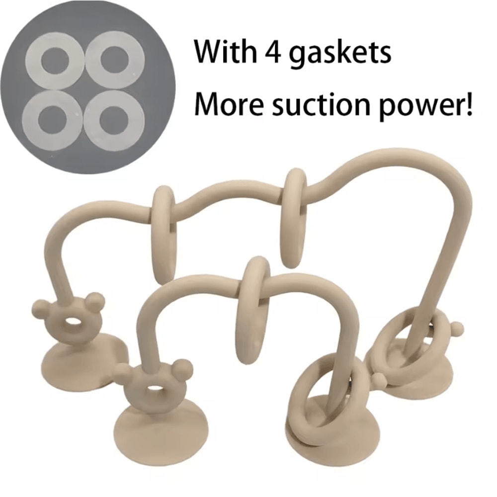 Colorful Montessori Silicone Bead Toy For Sensory Learning Early Development 8