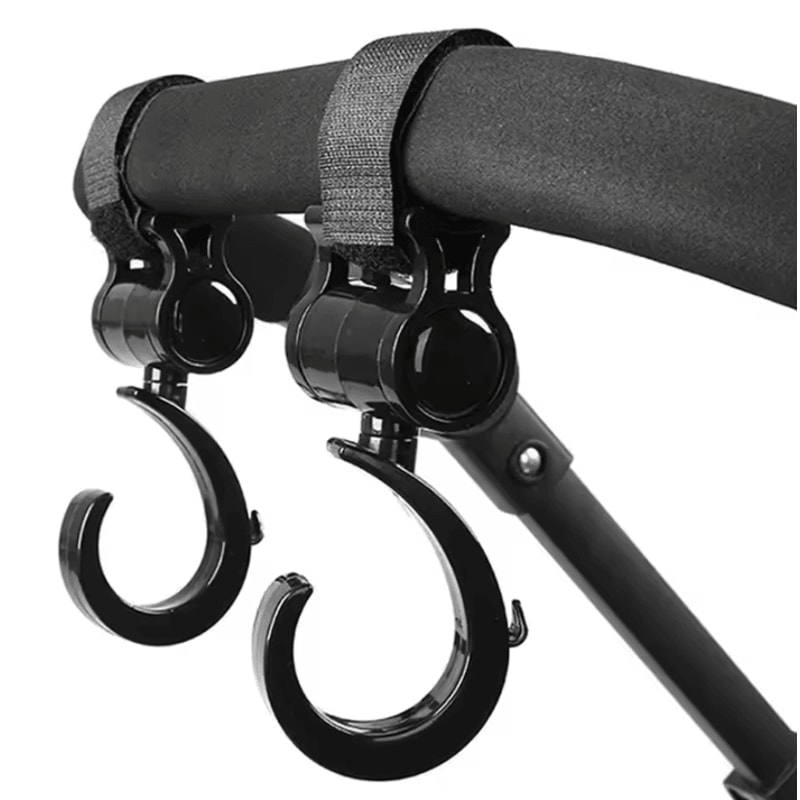 MultiPurpose Baby Stroller Hooks For Easy HandsFree Carrying 1