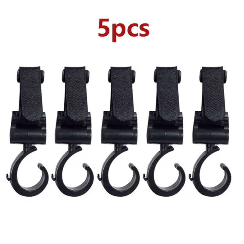 MultiPurpose Baby Stroller Hooks For Easy HandsFree Carrying 7