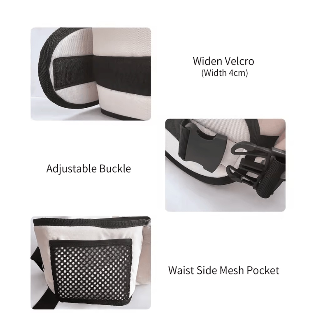Ergonomic Baby Hip Seat Carrier With Adjustable Waist Support 3