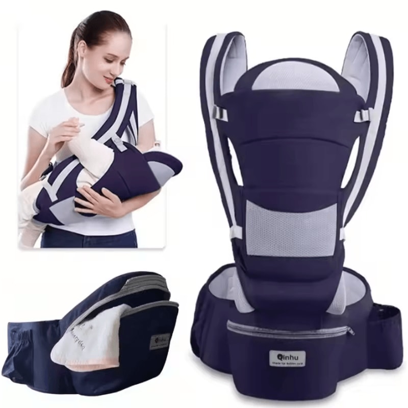Ergonomic Baby Hip Seat Carrier With Adjustable Sling Support For Infants Toddlers 0