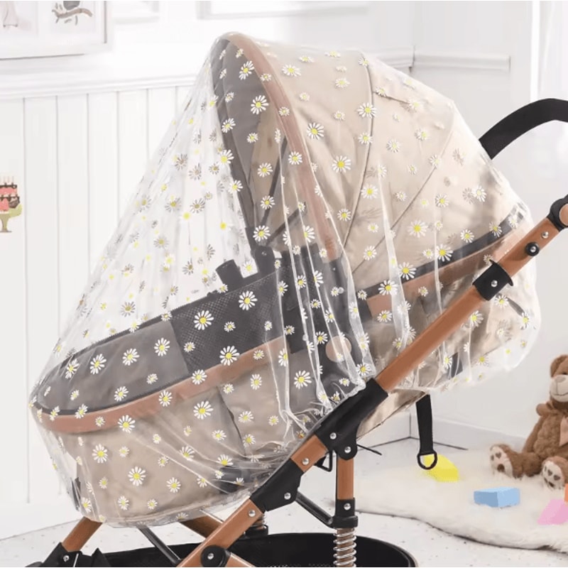 Universal Baby Stroller Mosquito Net With Breathable Full Protection 0
