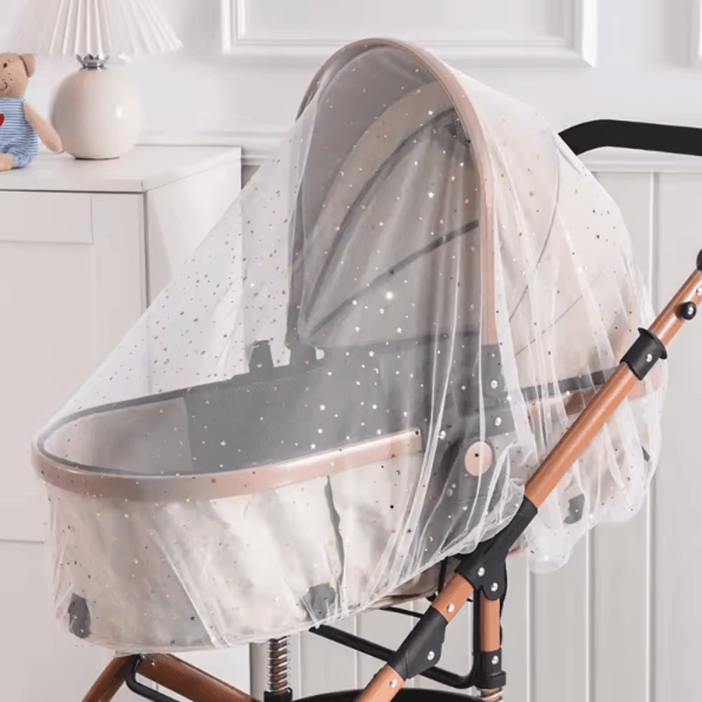 Universal Baby Stroller Mosquito Net With Breathable Full Protection 1