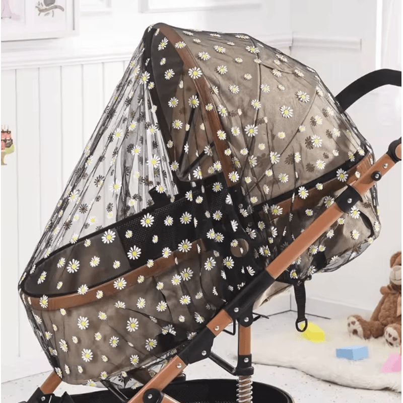 Universal Baby Stroller Mosquito Net With Breathable Full Protection 7