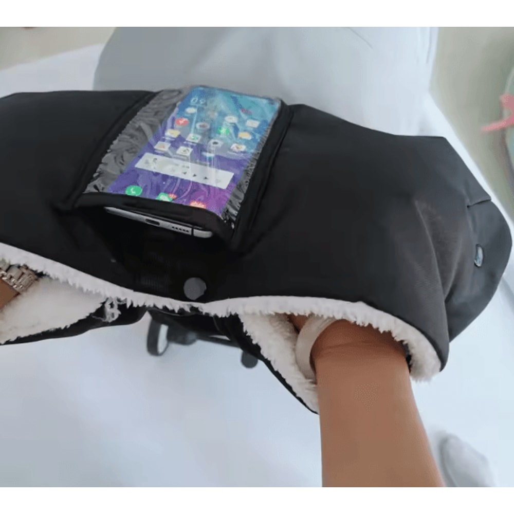 Winter Stroller Hand Muff Gloves With Warm Fleece Protection 6