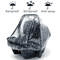 Universal Baby Stroller Rain Cover With Mosquito Net Protection 0
