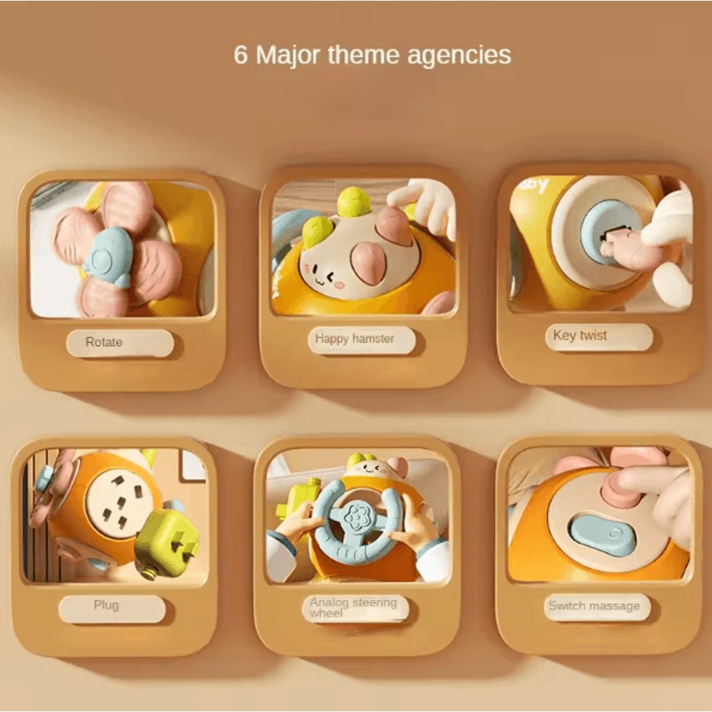 Montessori Busy Ball Grasping Toy For Early Sensory Development 5