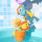 Interactive Baby Bath Toy With Spinning Water Wheel Suction Cup 6