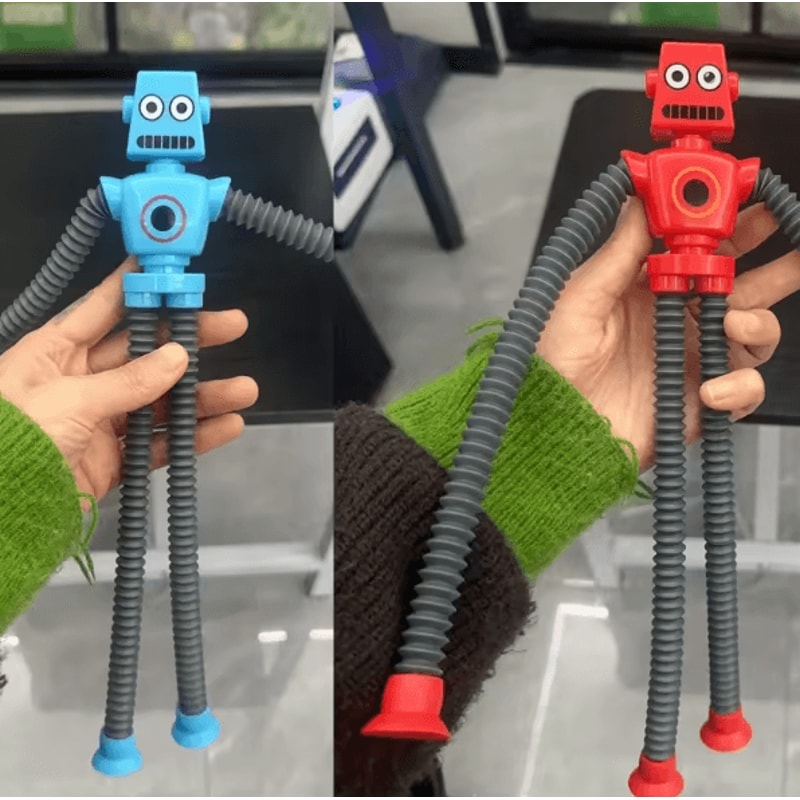 Stretch Tube Suction Cup Sensory Toy With Flexible Telescopic Design 10