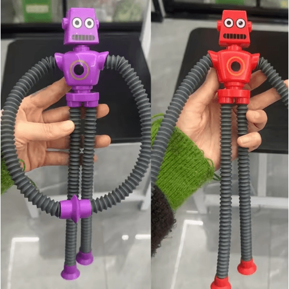 Stretch Tube Suction Cup Sensory Toy With Flexible Telescopic Design 7