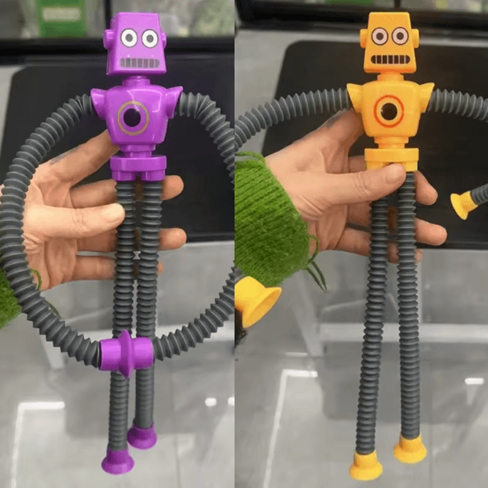 Stretch Tube Suction Cup Sensory Toy With Flexible Telescopic Design 8