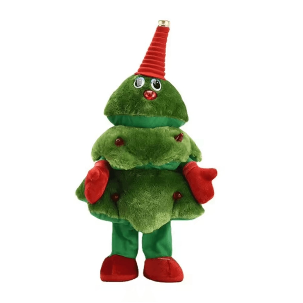 Animated Dancing Christmas Tree Plush Toy With Music Lights 9