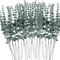 Artificial Eucalyptus Leaves Stems For Elegant Home Event Decor 3