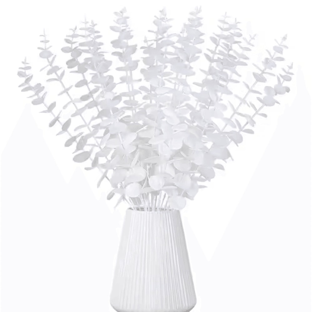 Artificial Eucalyptus Leaves Stems For Elegant Home Event Decor 4