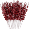 Artificial Eucalyptus Leaves Stems For Elegant Home Event Decor 7