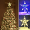 LED Christmas Tree Topper Star With Glowing Light Effect 0