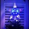 LED Christmas Tree Topper Star With Glowing Light Effect 2