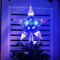 LED Christmas Tree Topper Star With Glowing Light Effect 2