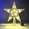 LED Christmas Tree Topper Star With Glowing Light Effect 6