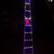 3M Climbing Santa Ladder Decoration With LED Lights For Festive Displays 5