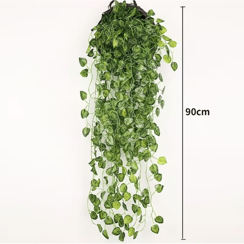 Lifelike Artificial Ivy Garland Vine For Home Event Decoration 8