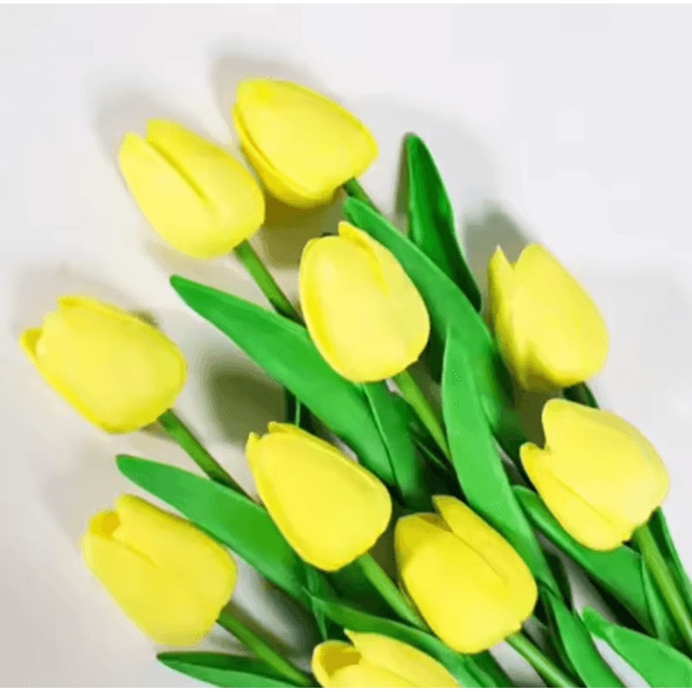 Real Touch Artificial Tulip Bouquet For Elegant Home Event Decor 3