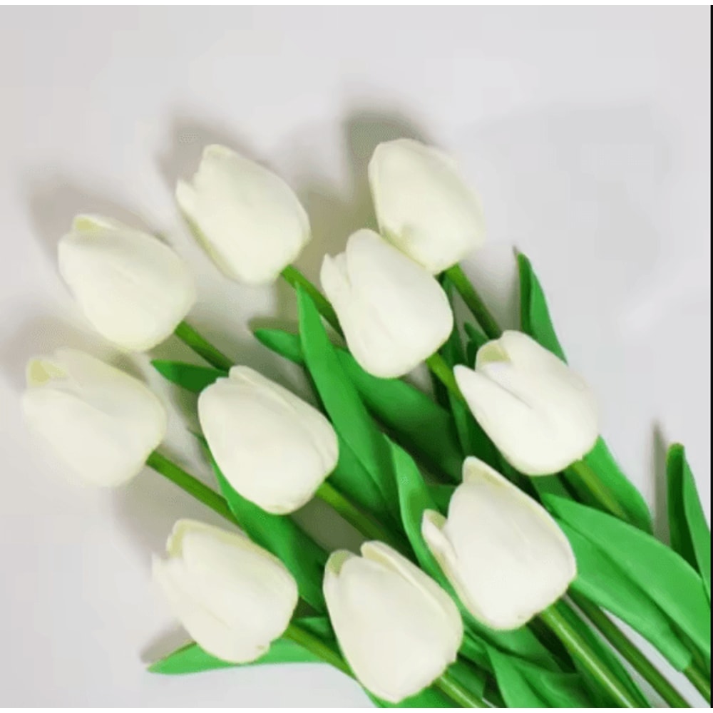 Real Touch Artificial Tulip Bouquet For Elegant Home Event Decor 4