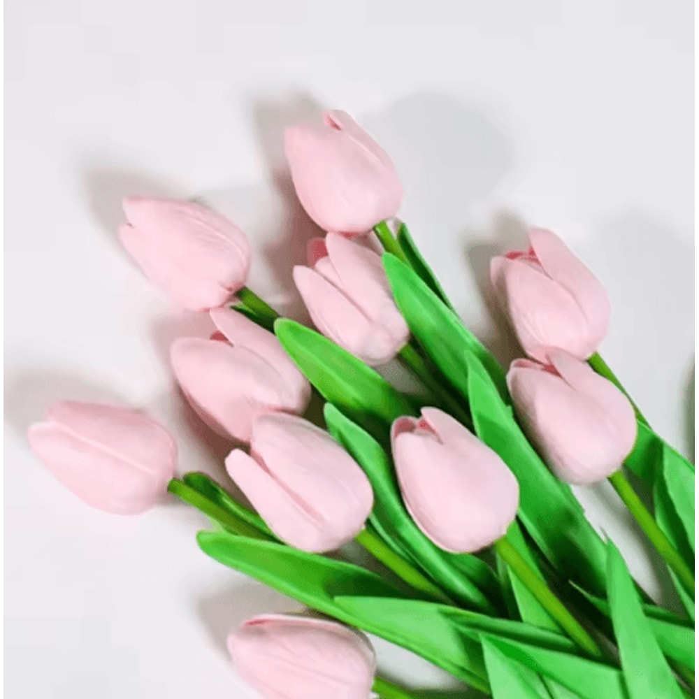 Real Touch Artificial Tulip Bouquet For Elegant Home Event Decor 5