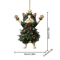 Cute Cat Christmas Hanging Ornament For Tree Car Gifts 4