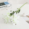 Lifelike Faux Lily Arrangement With Realistic Stems For Elegant Decor 7