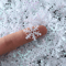 Product Name Sparkling Christmas Snowflake Confetti Set 300pcs Winter Party Table Decorations 0