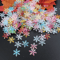 Product Name Sparkling Christmas Snowflake Confetti Set 300pcs Winter Party Table Decorations 3