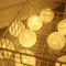 Colorful Cotton Ball LED String Lights Battery Fairy Garland For Cozy Home Holiday Decor 9