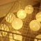 Colorful Cotton Ball LED String Lights Battery Fairy Garland For Cozy Home Holiday Decor 9
