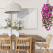 Realistic UVResistant Artificial Hanging Flower Vines Elegant Faux Plants For Home Event Decor 2