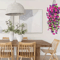 Realistic UVResistant Artificial Hanging Flower Vines Elegant Faux Plants For Home Event Decor 2
