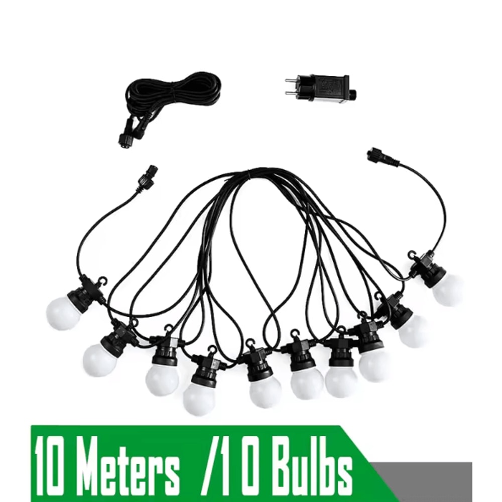 23M G50 Waterproof Outdoor String Lights PlugIn Globe LED Garland For Patio Events 4