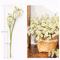 Silk Artificial Daisy Flower Bouquet Realistic White Floral Decor For Home Events 4