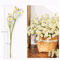 Silk Artificial Daisy Flower Bouquet Realistic White Floral Decor For Home Events 4