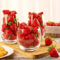 Realistic Artificial Strawberry Set Lifelike Fake Fruit For Decor Photography Props 3