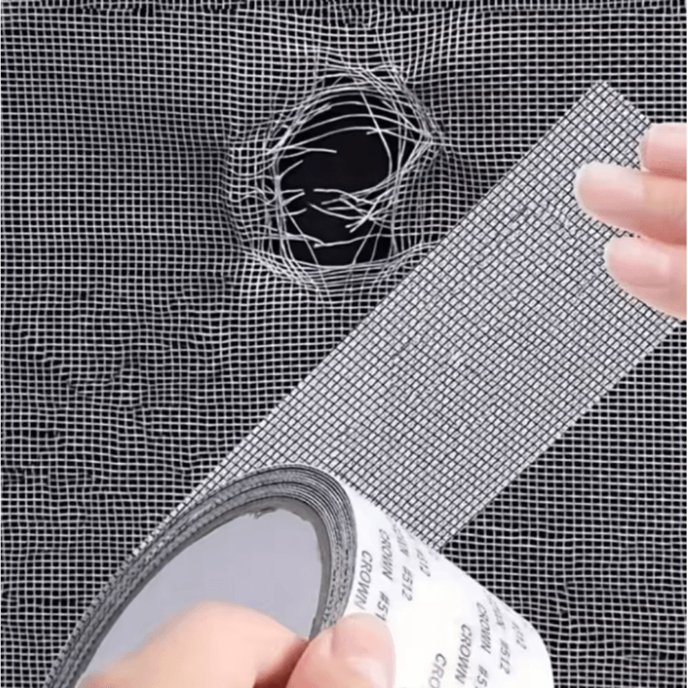 SelfAdhesive Screen Repair Tape Waterproof AntiInsect Mesh Patch For Doors Windows 1