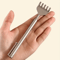 Extendable Stainless Steel Back Scratcher Portable Telescopic Itch Relief Tool 3