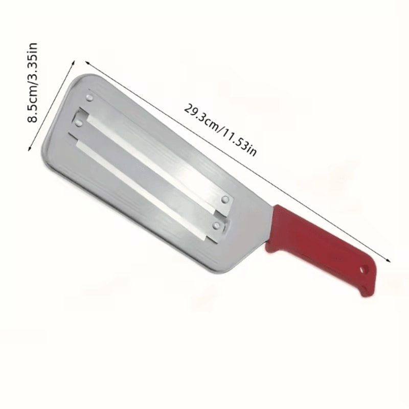 Stainless Steel Double Blade Cabbage Shredder Knife Sauerkraut Vegetable Slicer Tool 3