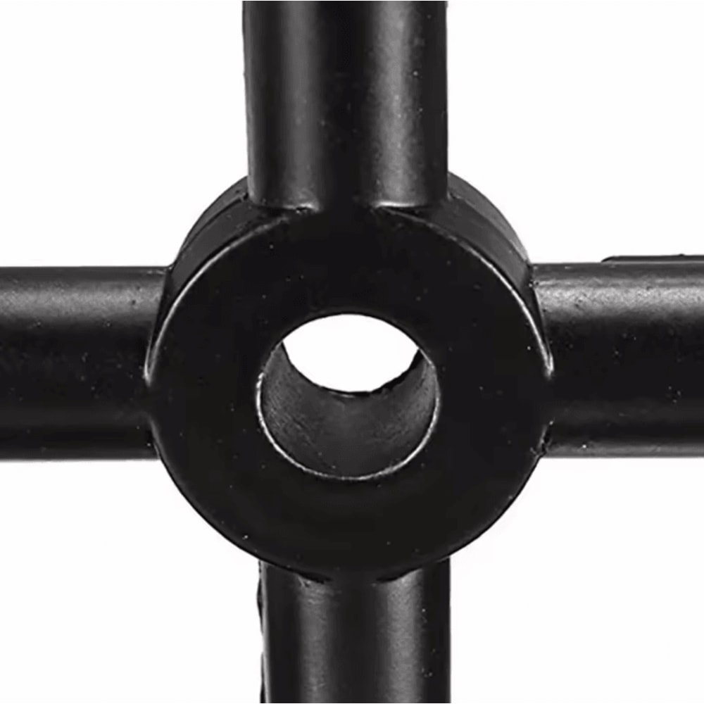4Way Multifunction Utility Cross Key Wrench Universal Radiator Meter Valve Tool 3