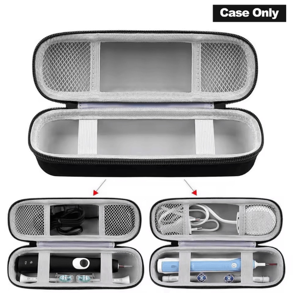 Portable EVA Electric Toothbrush Travel Case Hard Shell Protective Storage Organizer 0